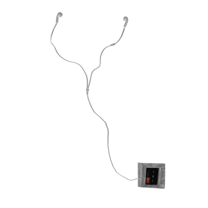 Stylish White Headphones
