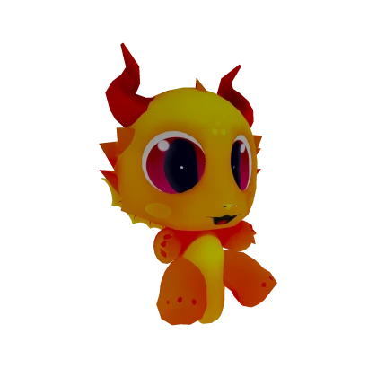Shoulder Chibi Dragon (Inferno)