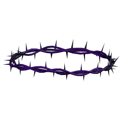 Purple Spiky Crown