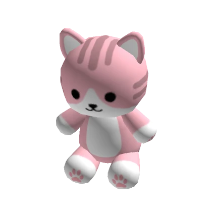 Adorable Huge Pink Cat Plushie (Hand)