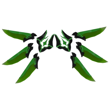 Emerald Mecha Wings