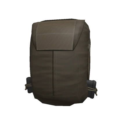 Tan Backpack Zip Panel