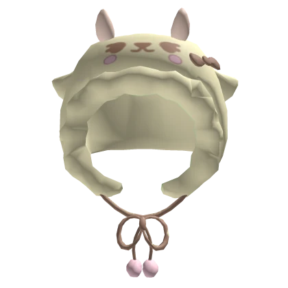♡ Kawaii Yellow Cow Hat