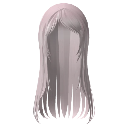 long wispy flowy pink horror protagonist hair