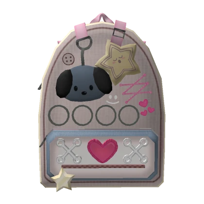 Kawaii Sticker Backpack