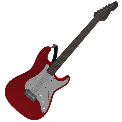 [3.0] Red Electric Guitar w/ Strap