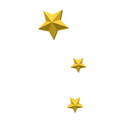 Golden Face Stars