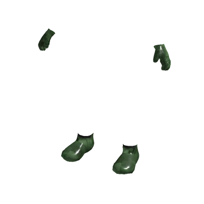 Buff Frog Green Hands and Feet