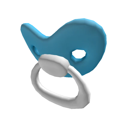 Pastel Blue Kemono Pacifier