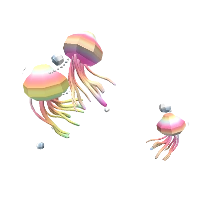 Rainbow Jellyfish Bloom