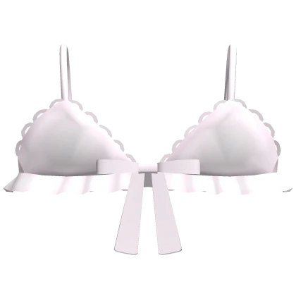 ♡ pink adorable kawaii frilly doll swim top