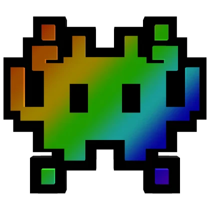 RAINBOW 8-BIT Alien Friend