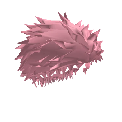 Pink Spikey Hair