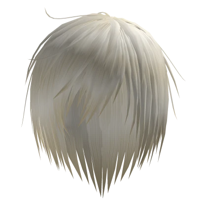 Beige Vkei Messy Punk Emo Hair