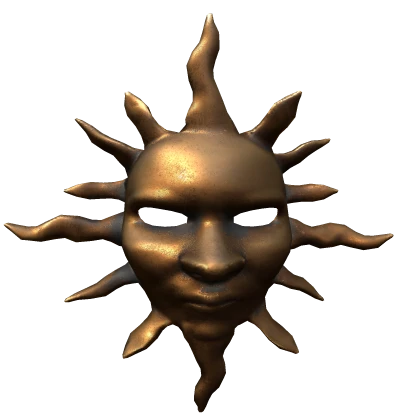 Golden Sun Mask of the Guardian Warrior