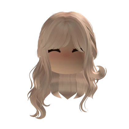 🔥[Free] Cute Blonde Anime Hair