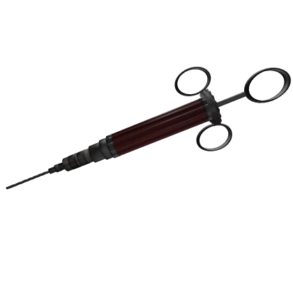 Doctors Black Syringe to the heart