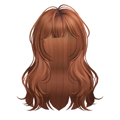 Ginger Cute Wavy Hair