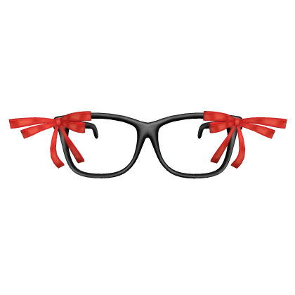 Ribbon Glasses - Red