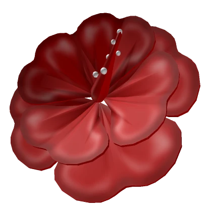 Nostalgic Hibiscus Hair Decors (Red)