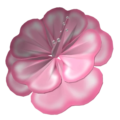 Nostalgic Hibiscus Hair Decors (Pink)