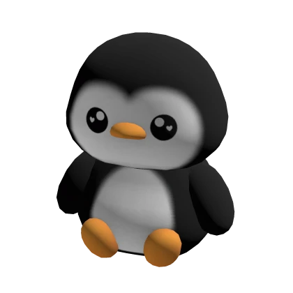 penguin plushie (holdable)