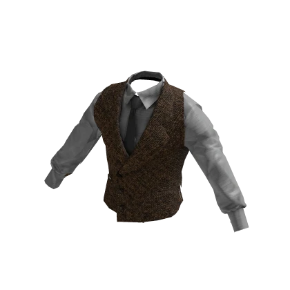 White Suit - Brown Vest ✔️