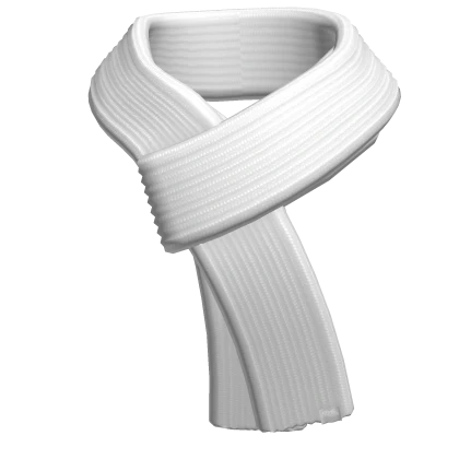 White Winter Scarf 3.0