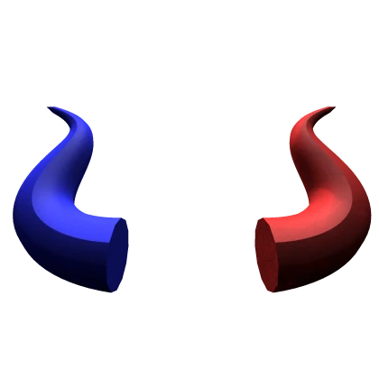 Red & Blue Horns