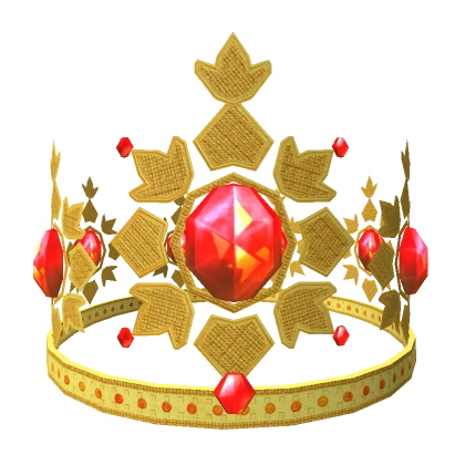 Red Ice King Crown