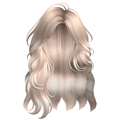 Loose Wavy Hairstyle(Platinum Blonde)