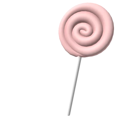 Simple Swirl Lollipop Pink