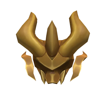 Golden Skull Mask