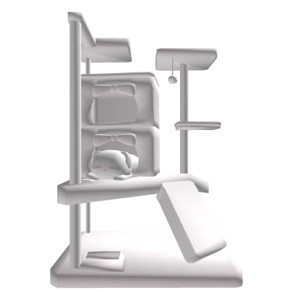 ꒰ ♡  silliest pastel pink cat tower !!  ♡ ꒱