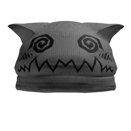 Cute Grey Monster Beanie