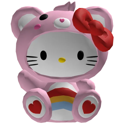 Hello Kitty X Care Bears costume (Back)