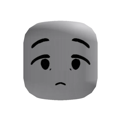 Scared Uneasy Face (Recolorable)