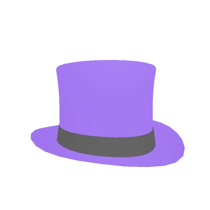 Purple Neon Top Hat