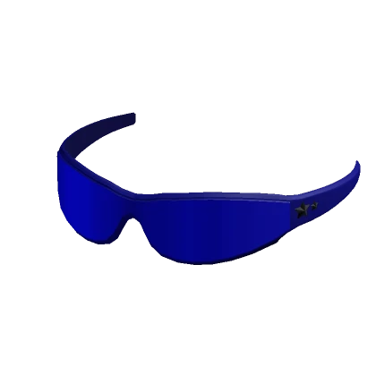 Blue Y2K Cyber Shades