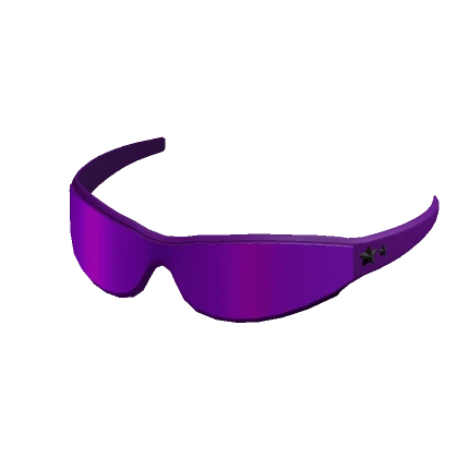 Purple Y2K Cyber Shades