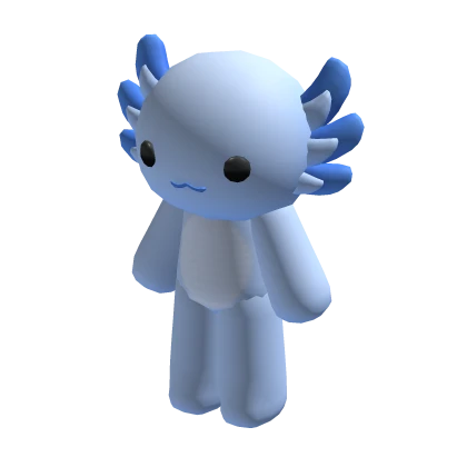 📀 Blue Axolotl Suit (Mini Plushie 2D)