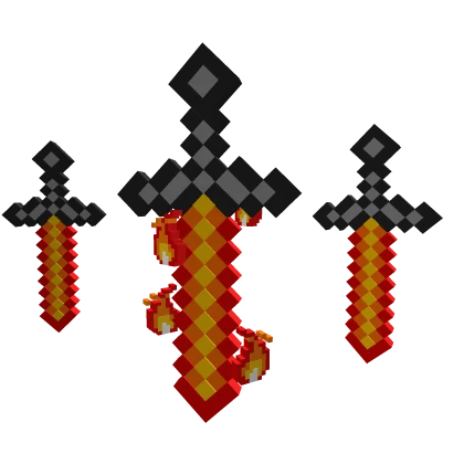 Hellfire Diamond Sword