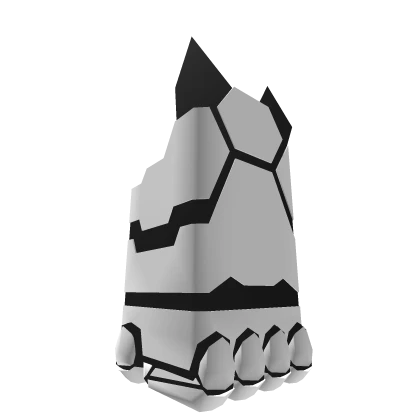 white/black gauntlet (R6) (L)