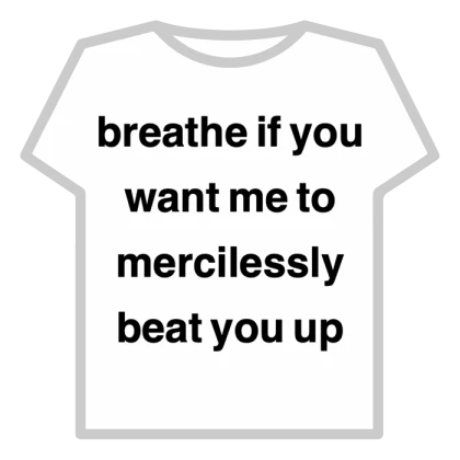 breathe if you want me to do this