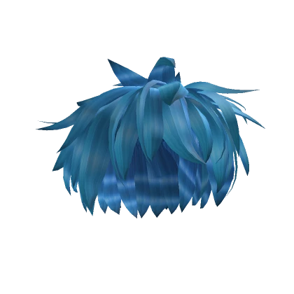 Blue Spiky Hair