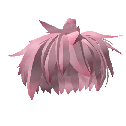 Pink Spiky Hair