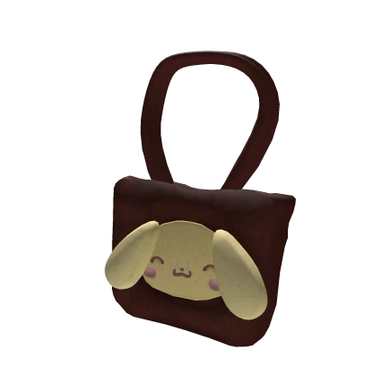 Brown and Yellow Bunny Tote Bag