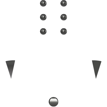 SSHF PIERCING IN SILVER