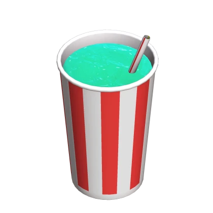 green blast soda cup