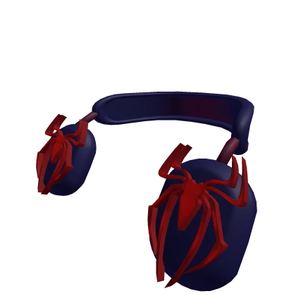 Casual Red Spider Headphones (BLUE)